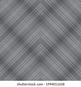 Grey Chevron Plaid Tartan textured Seamless pattern design suitable for fashion textiles and graphics