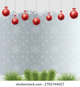 Fondo de pantalla de fondo de patrón de Navidad gris