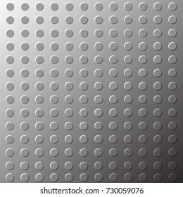 Grey circle pattern embossed abstract texture on grey background, stripe grey texture background.