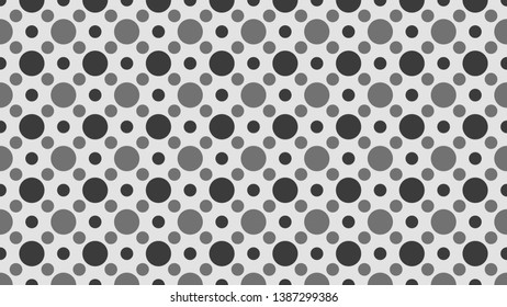Grey Circle Pattern Vector Design