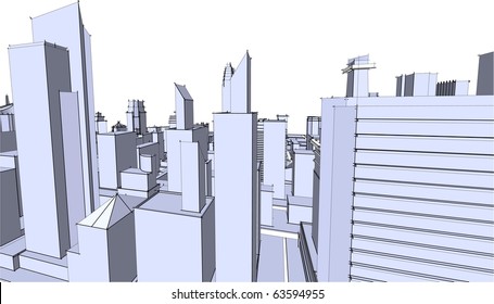 Grey city