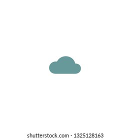 Grey Cloud Icon Color