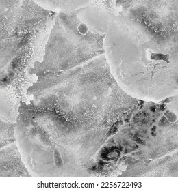 Grey Grey Color Splash Paint. Grey Tile Floor. White Grain Background. Light Science Texture. White Light Elegant Pattern. White Abstract Science. Light Gray Ink Science. Vector Seamless Painting.