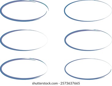 grey colorful abstract frames ellipses set vector