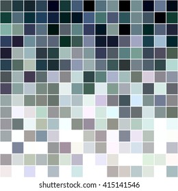 Grey and colorful square mosaic vector background design