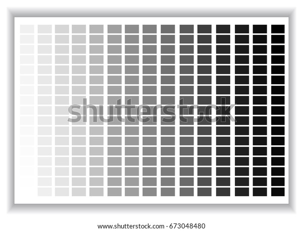 Shades Of Grey Color Chart