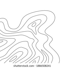 Grey contours vector topography. Geographic mountain topography vector illustration.