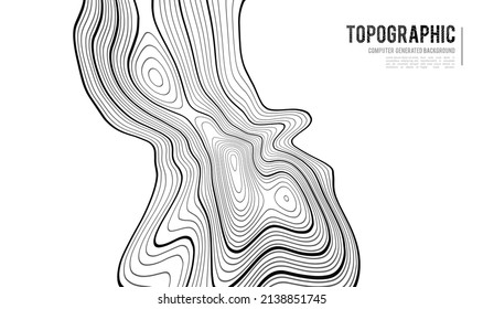 Grey contours vector topography. Geographic mountain topography vector illustration. Topographic pattern texture. Map on land vector terrain. Elevation graphic contour height lines. Topographic map