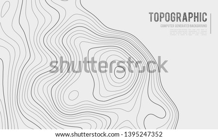 Grey contours vector topography. Geographic mountain topography vector illustration. Topographic pattern texture. Map on land vector terrain. Elevation graphic contour height lines. Topographic map