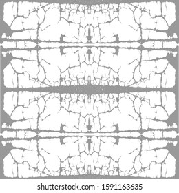 The grey crack wall abstract seamless pattern vector.