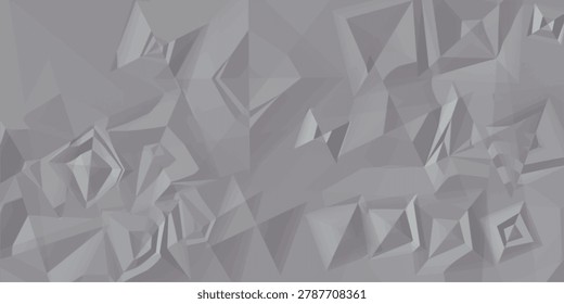 Grey Crumpled paper grimy texture, Dark background