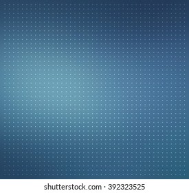 Grey and dark blue colored blurry abstract vector background. Smooth gradient backdrop with dots texture overlay
