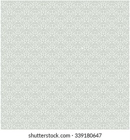 Grey decorative background. Wallpaper texture. Abstract vector.