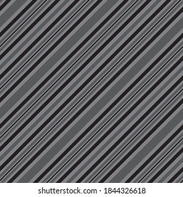 Grey diagonal striped seamless pattern background suitable for fashion textiles, graphics