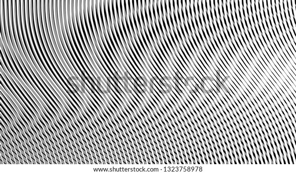 Grey\
digitally stripes background with gradient and moire effect. Can be\
used as design of mobile applications, websites, accessories for\
phones and tablet, cover, image for blog.\
Vector.