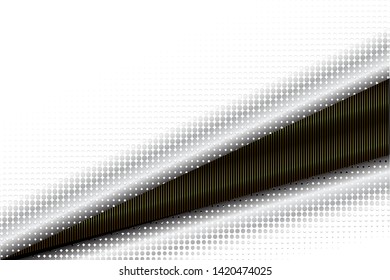 The grey dots abstract background, penetrate to see the gold pattern design. Vector illustration. EPS10/ILLUSTRATION