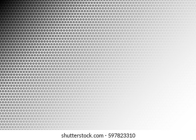 Grey dots creative design abstract background
