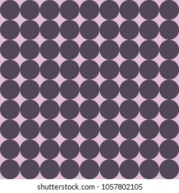 Grey dots on light purple background. Vector.