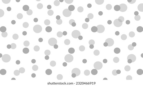 Puntos grises sobre fondo blanco