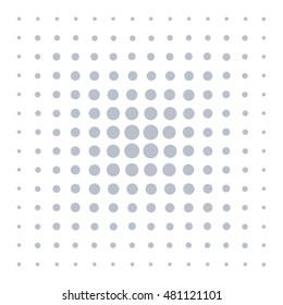 Grey dots Pattern and Background
