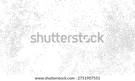 Grey dots scattered on white background pattern
