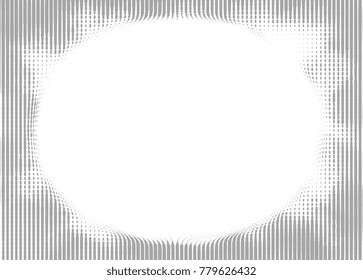 Grey dotted halftone background. Grunge vector pattern for business design. Gradient texture in pop art style. Universal stipple dot template