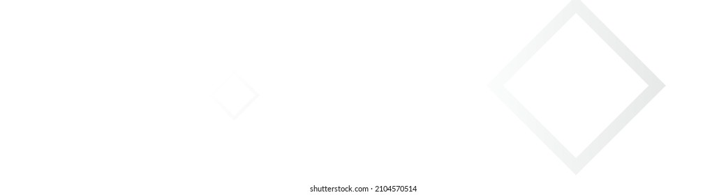 Grey Element Mosaic Vector Panoramic Background. Graphic Square Wallpaper. Gray 3d Banner. Light Shape Backdrop.