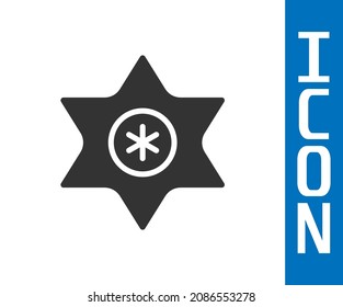 Grey Falling star icon isolated on white background. Meteoroid, meteorite, comet, asteroid, star icon.  Vector