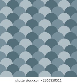 Grey fish scales pattern. fish scales pattern. fish scales seamless pattern. Decorative elements, clothing, paper wrapping, bathroom tiles, wall tiles, backdrop, background.