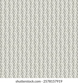 Grey floor rug with jagged stripes. Carpet texture. Thick wool or jute fabric. Rustic blanket. Abstract vector seamless.