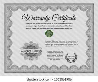 Voucher Gift Certificate Coupon Ticket Template Stock Vector (Royalty ...