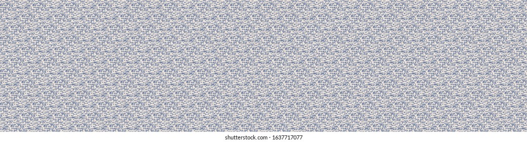 Grey french linen vector broken wave stripe border texture seamless pattern. Brush stroke grunge abstract banner background. Country farmhouse style textile. Irregular distressed wavy striped trim