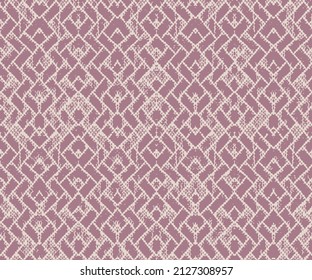 Grey French Linen Vector Texture Seamless Border Pattern. Brush Stroke Grunge Woven Abstract Banner Background. Monochrome Basket Weave Herringbone Graphic Motif. Seamless Pattern.