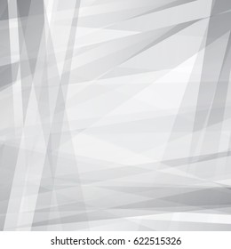 Grey geometric abstract background. Vector trendy graphic design