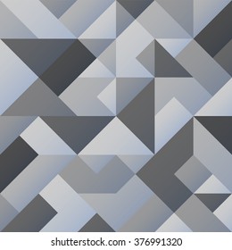 Grey geometric background .Vector eps10