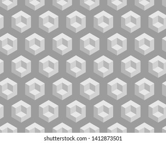 grey geometric patterns illustration background
