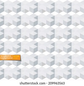 grey geometric seamless pattern background, vector background