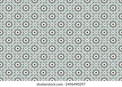 Grey geometric seamless pattern wallpaper