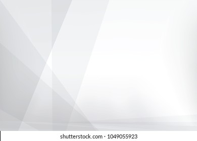 Grey geometric technology background with gear shape. Vector abstract graphic design