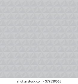 Grey geometric triangle seamless vector pattern medium