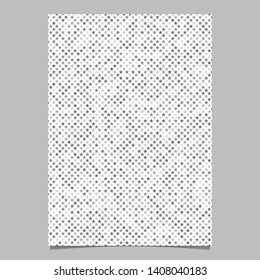 Grey geometrical pentagram star shape pattern background brochure template design