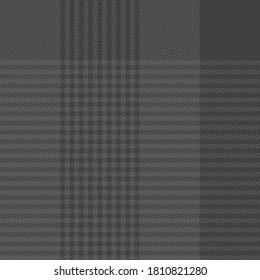 Grey Glen Plaid textured seamless pattern suitable for fashion textiles and graphics