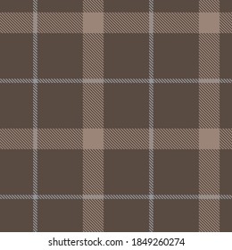 Grey Glen Plaid textured seamless pattern suitable for fashion textiles and graphics