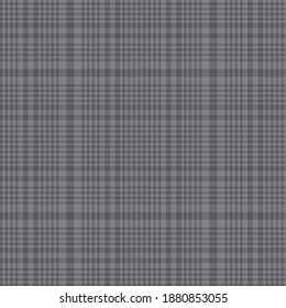 Grey Glen Plaid textured seamless pattern suitable for fashion textiles and graphics