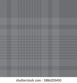 Grey Glen Plaid textured seamless pattern suitable for fashion textiles and graphics