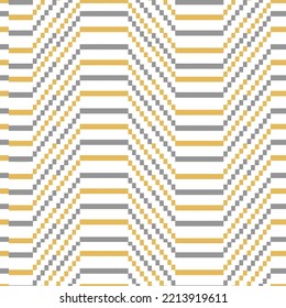 grey and gold Hexagonal Wavy Line Seamless Repeat Pattern Background,Seamless pattern in Christmas traditional colors with simple classic motif. Diagonal stripes background.