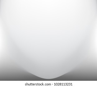 Grey gradient background vector.