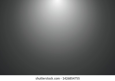 Grey gradient background.  - Vector illustration