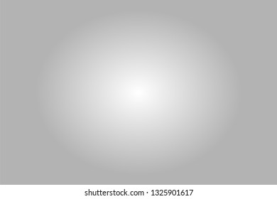Grey gradient background. Grey and white abstract background.