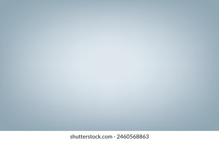 Grey gradient color background. Banner for advertise product on website. Space for text. Vector illustration.